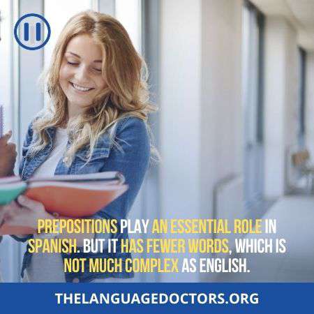 Preposition Differences Between Spanish and English-is better know first