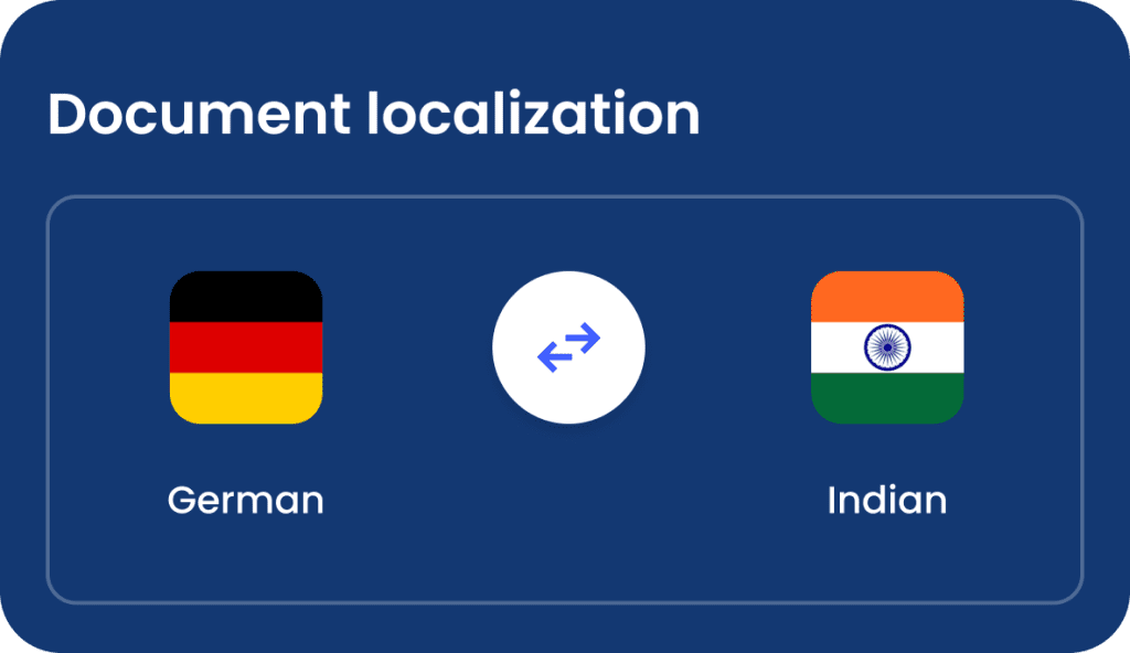 document localization