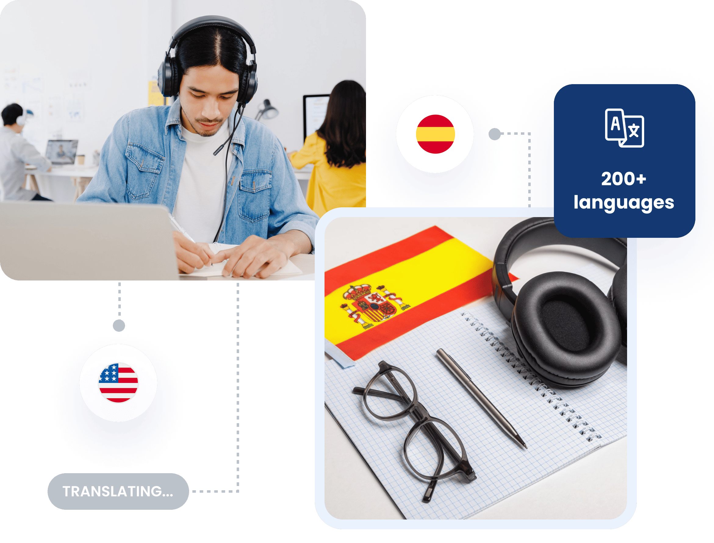 200+ language