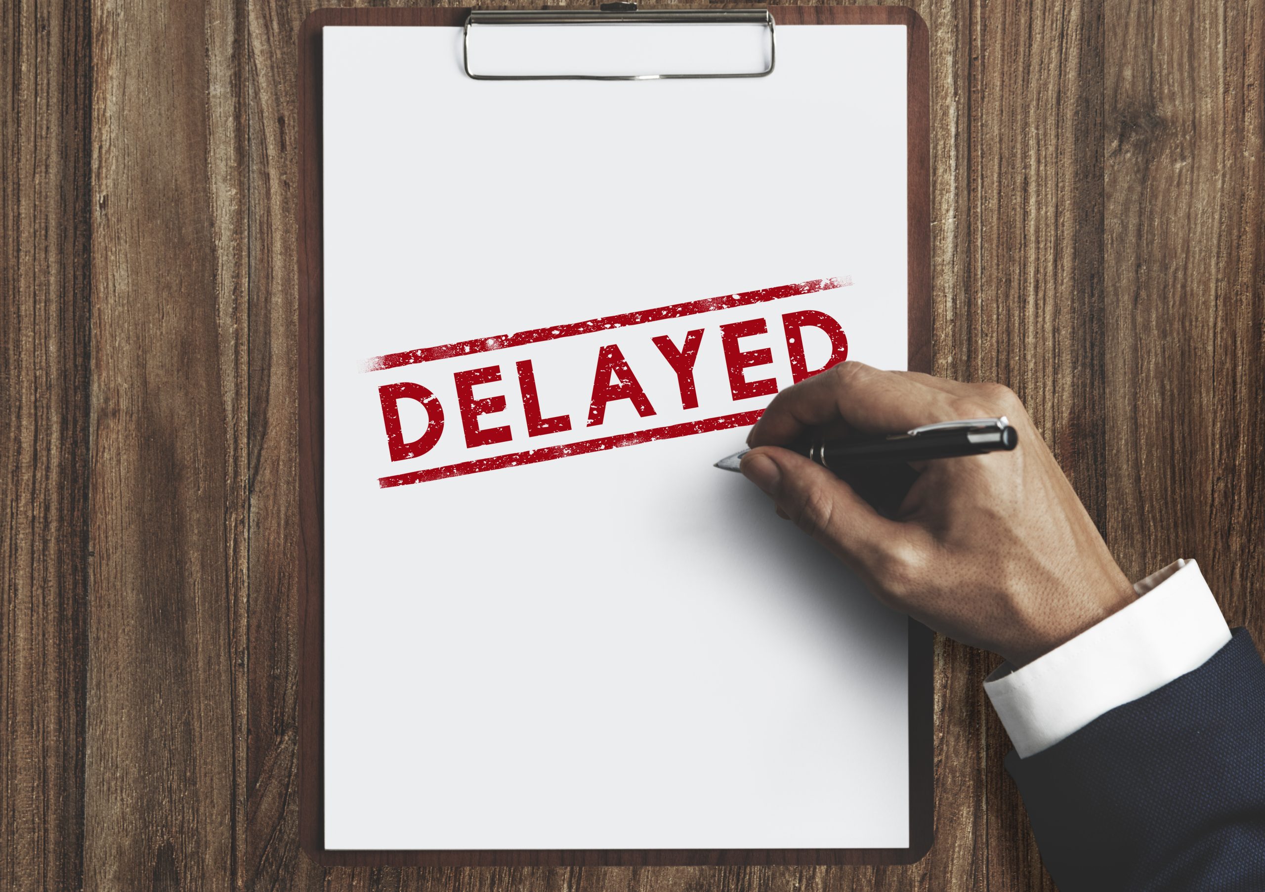 Delayed application