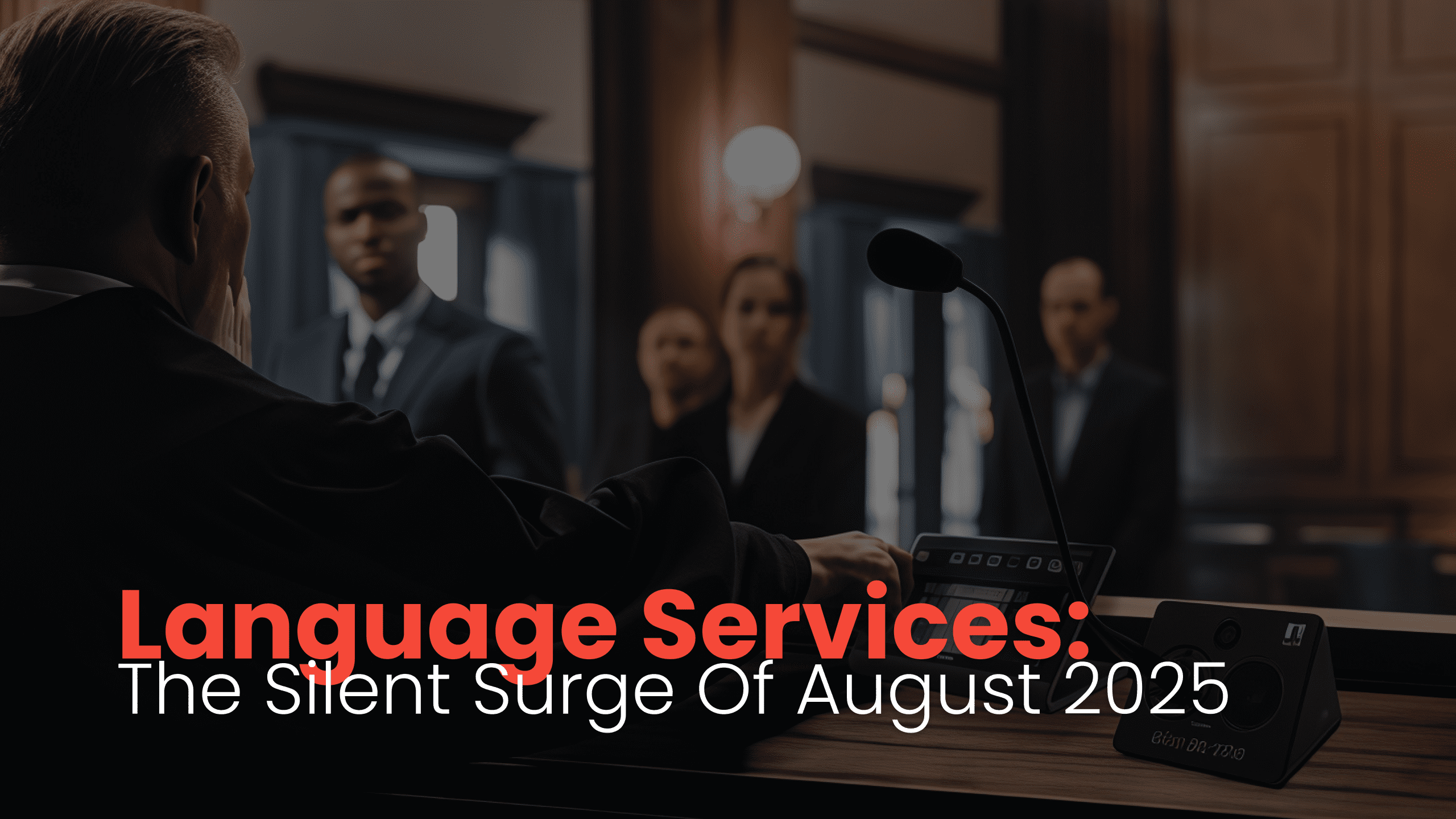 Language Services: The Silent Surge of August 2025
