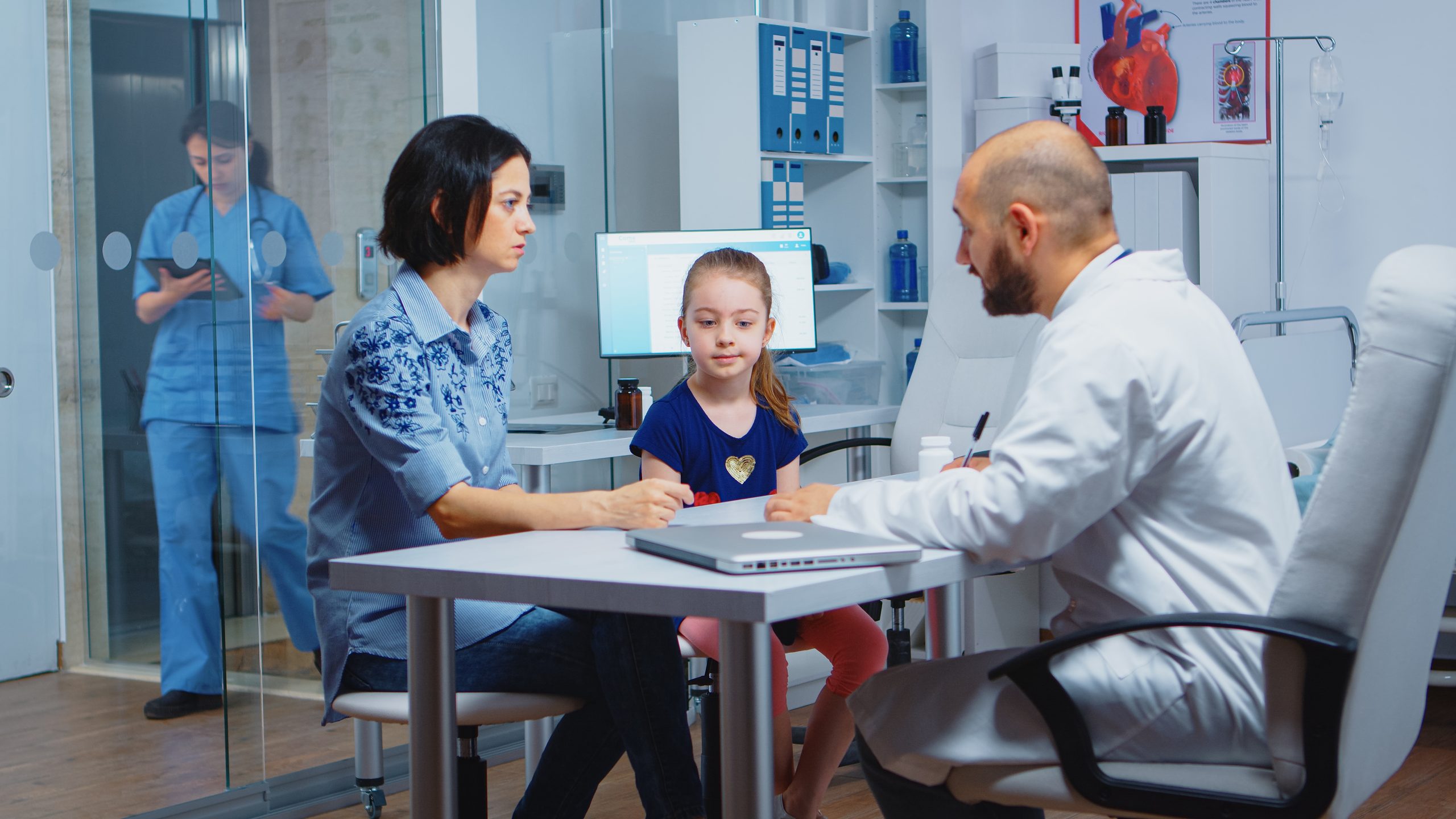pediatrician-writing-prescription-kid-after-examination-healthcare-practitioner-physician-specialist-medicine-providing-health-care-services-consultation-diagnostic-treatment-hospital